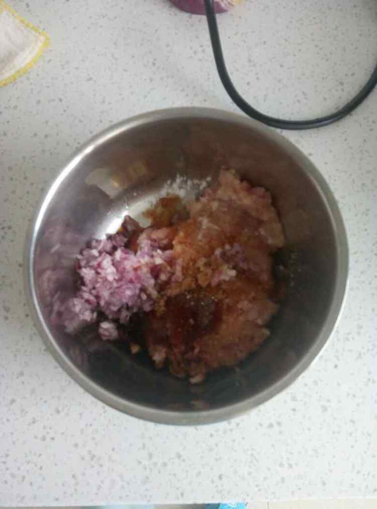 豇豆酿肉步骤3