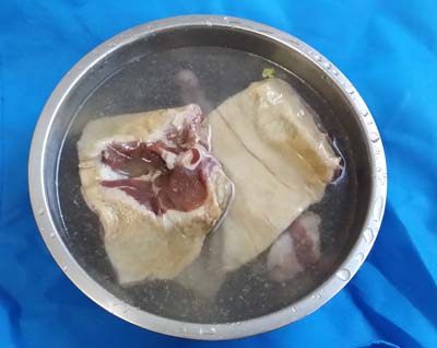 魔芋烧腊鹅步骤2