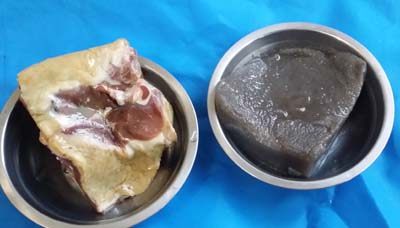 魔芋烧腊鹅步骤1
