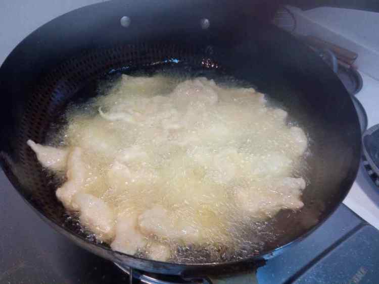 传统锅包肉步骤9