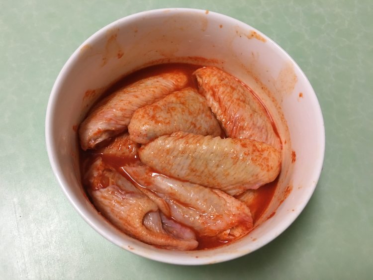 烤箱版烤奥尔良翅中步骤2