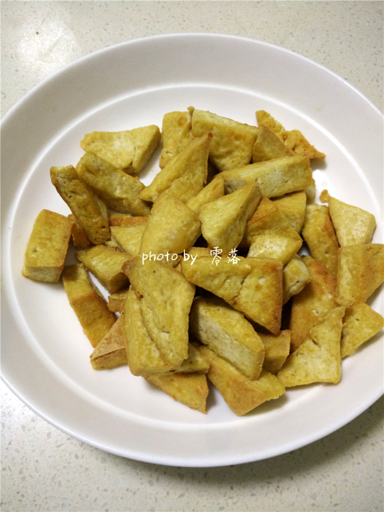 叉烧蜜汁豆腐角#本味步骤6
