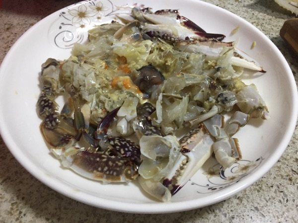 醉咸蟹步骤2