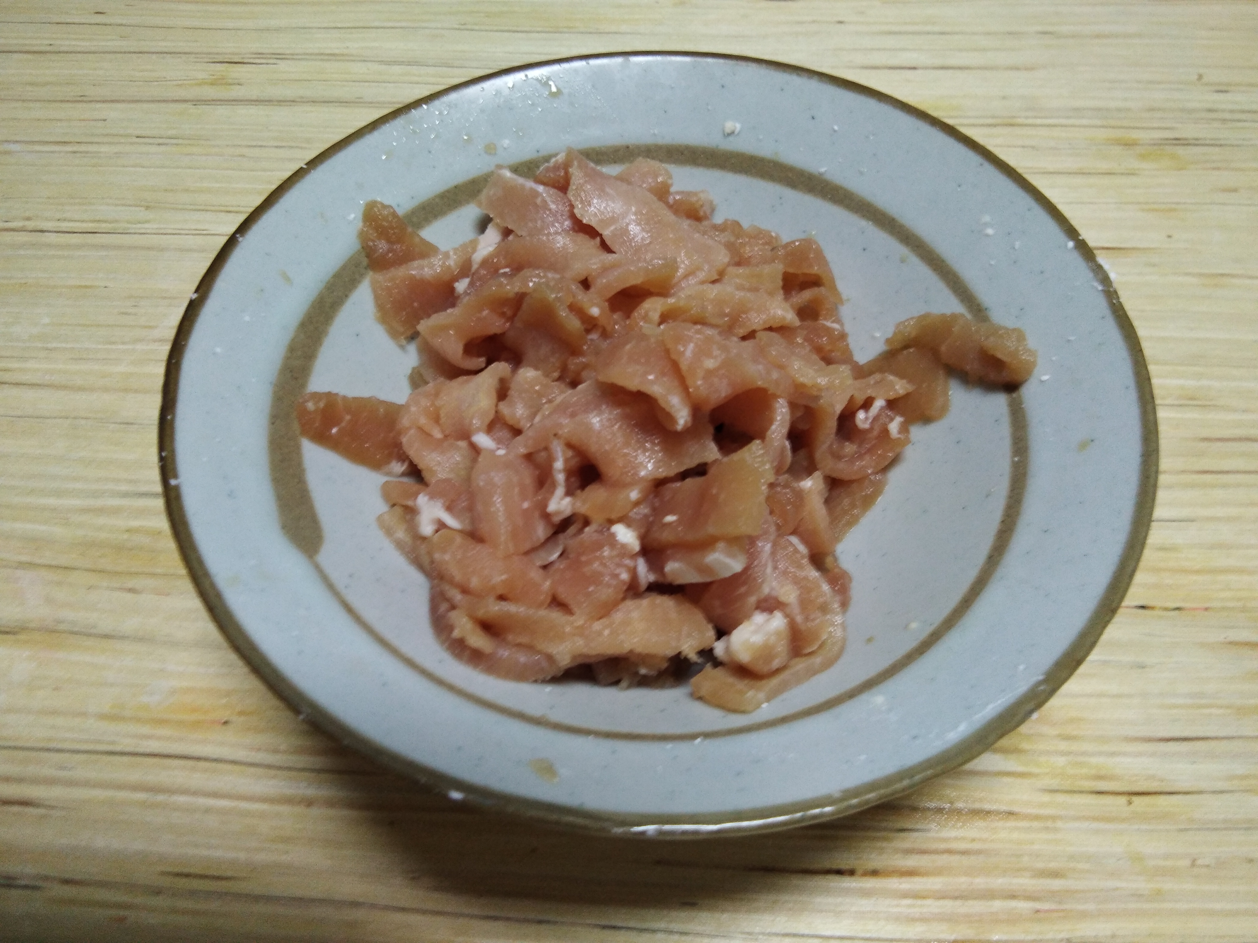 #润秋燥#蛇瓜炒瘦肉步骤2