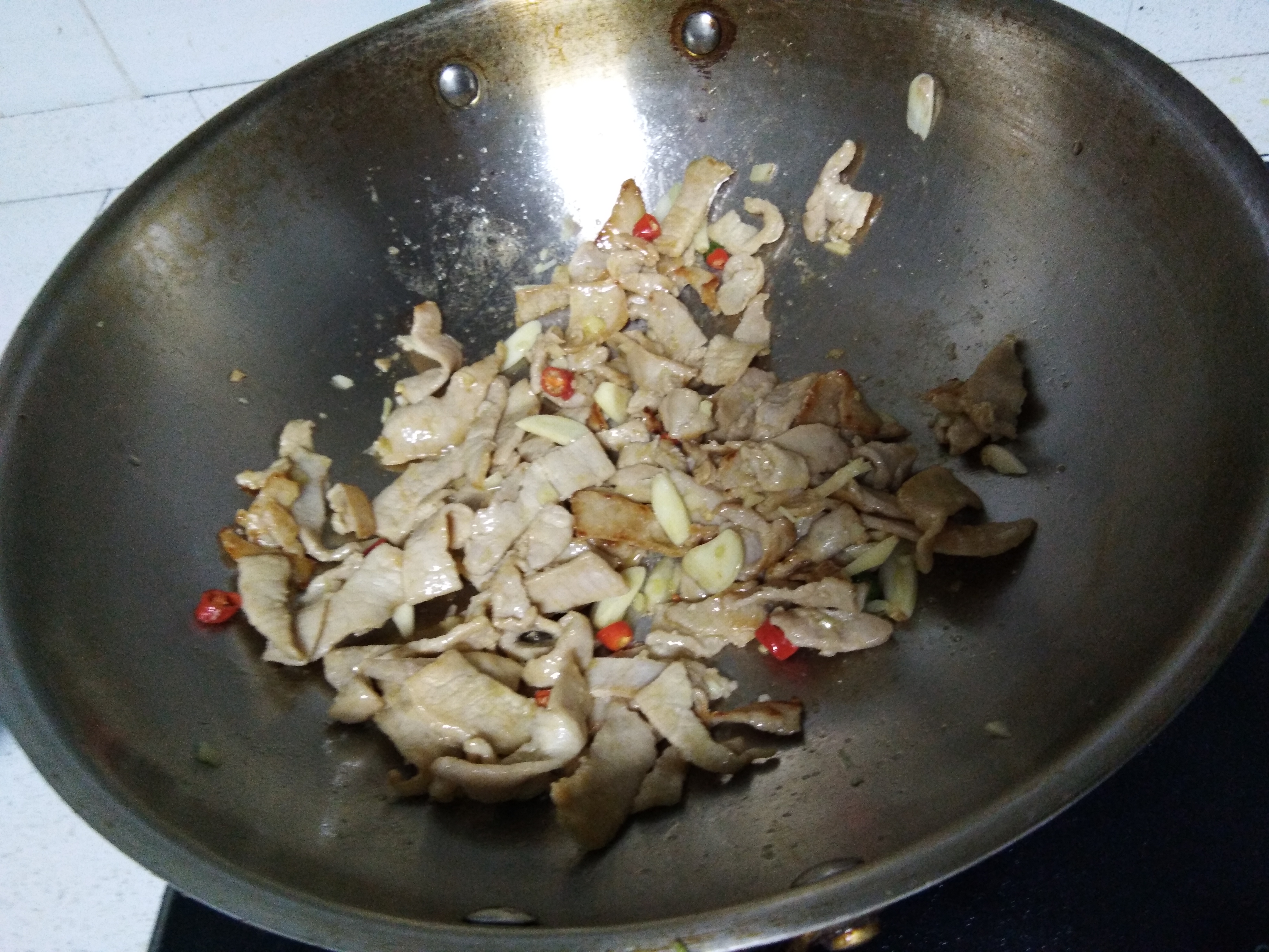 #润秋燥#蛇瓜炒瘦肉步骤7