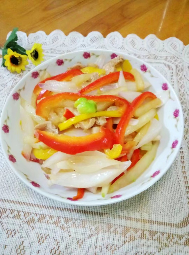 杂炒肉片步骤11