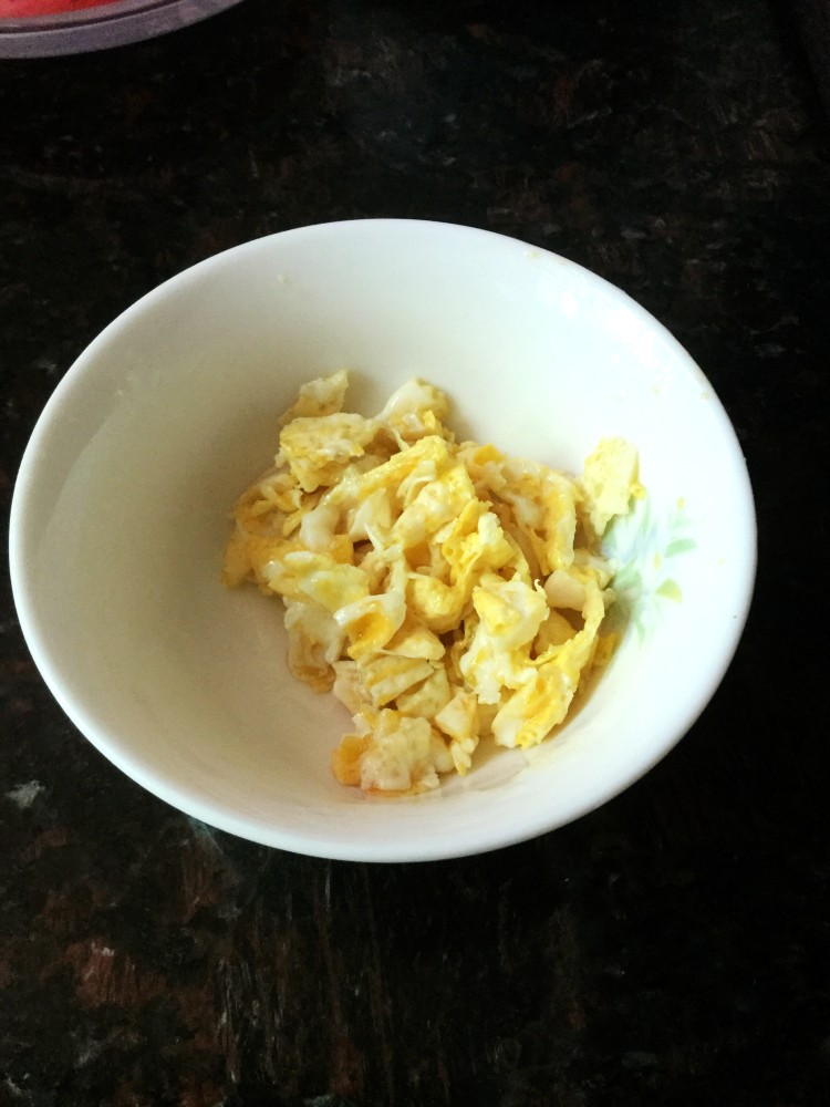 豆角蛋炒饭步骤5