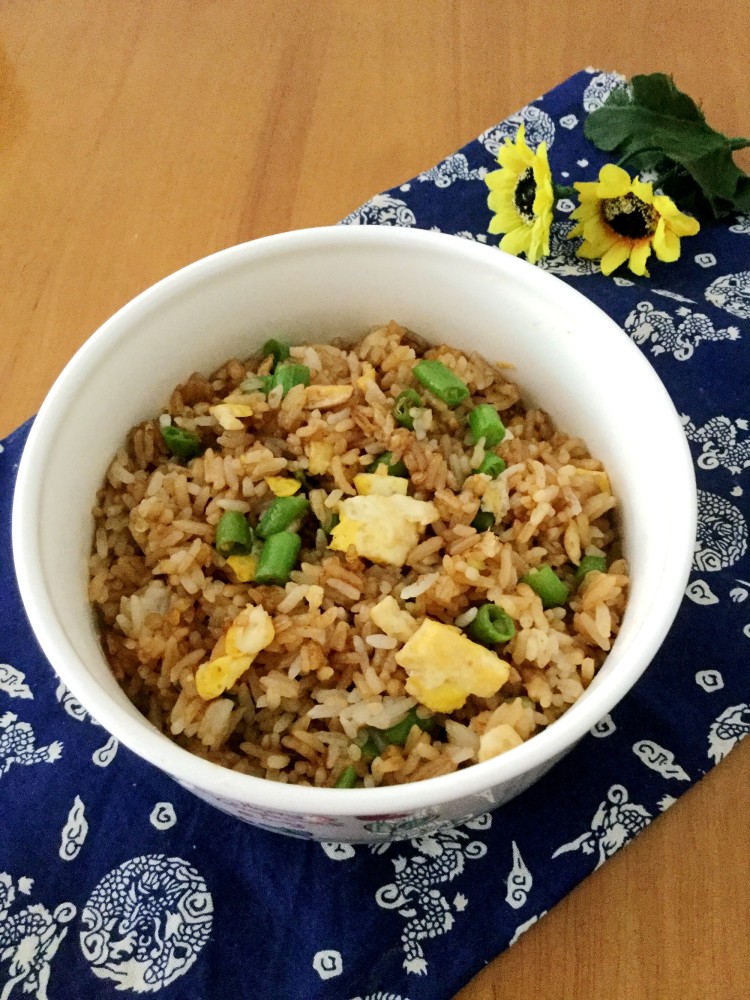 豆角蛋炒饭步骤10
