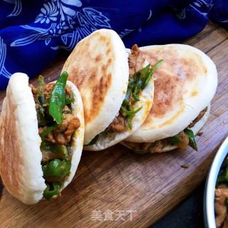 孜然炒肉夹馍步骤20