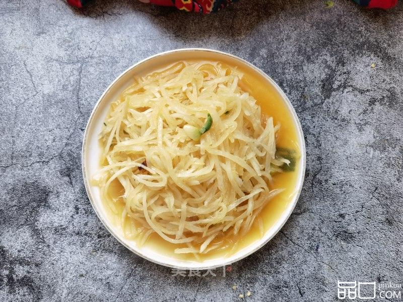 茶油炒白萝卜丝