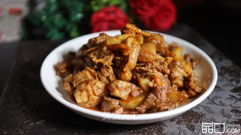 洋葱烧羊肉