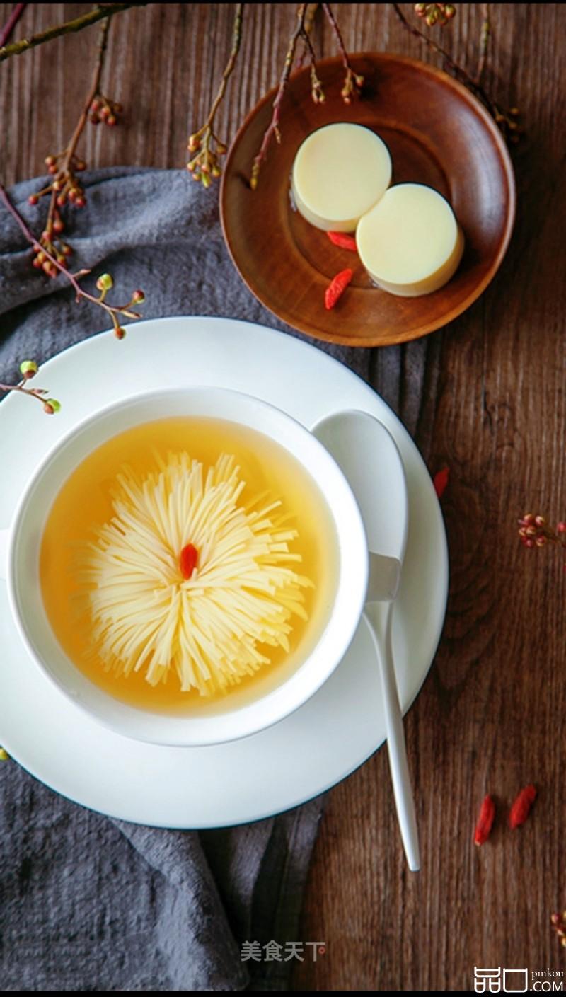 上汤菊花豆腐