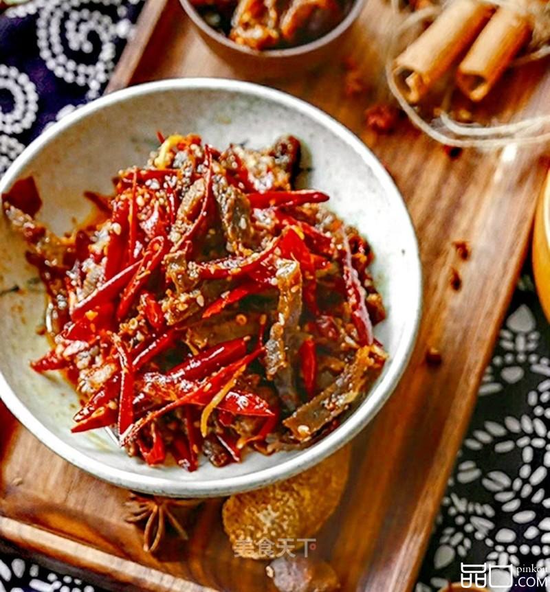 麻辣牛肉丝