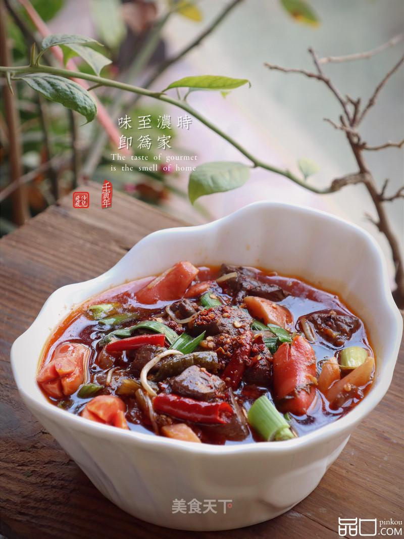 麻辣血旺