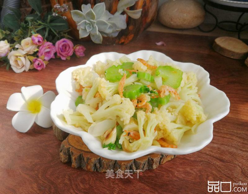 鳞虾烧花菜