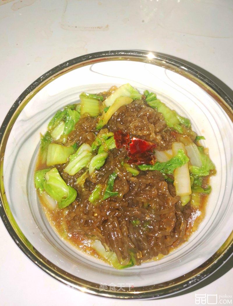 白菜炒粉条