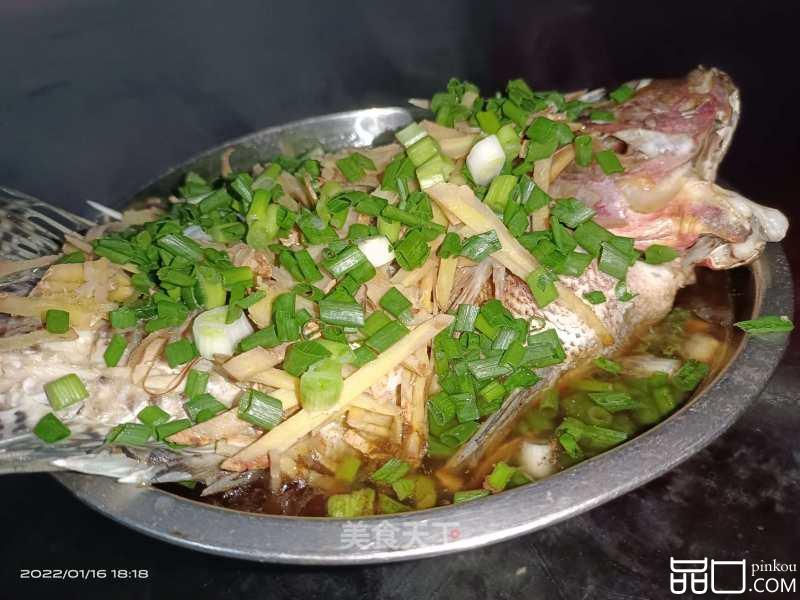 蒸罗非鱼