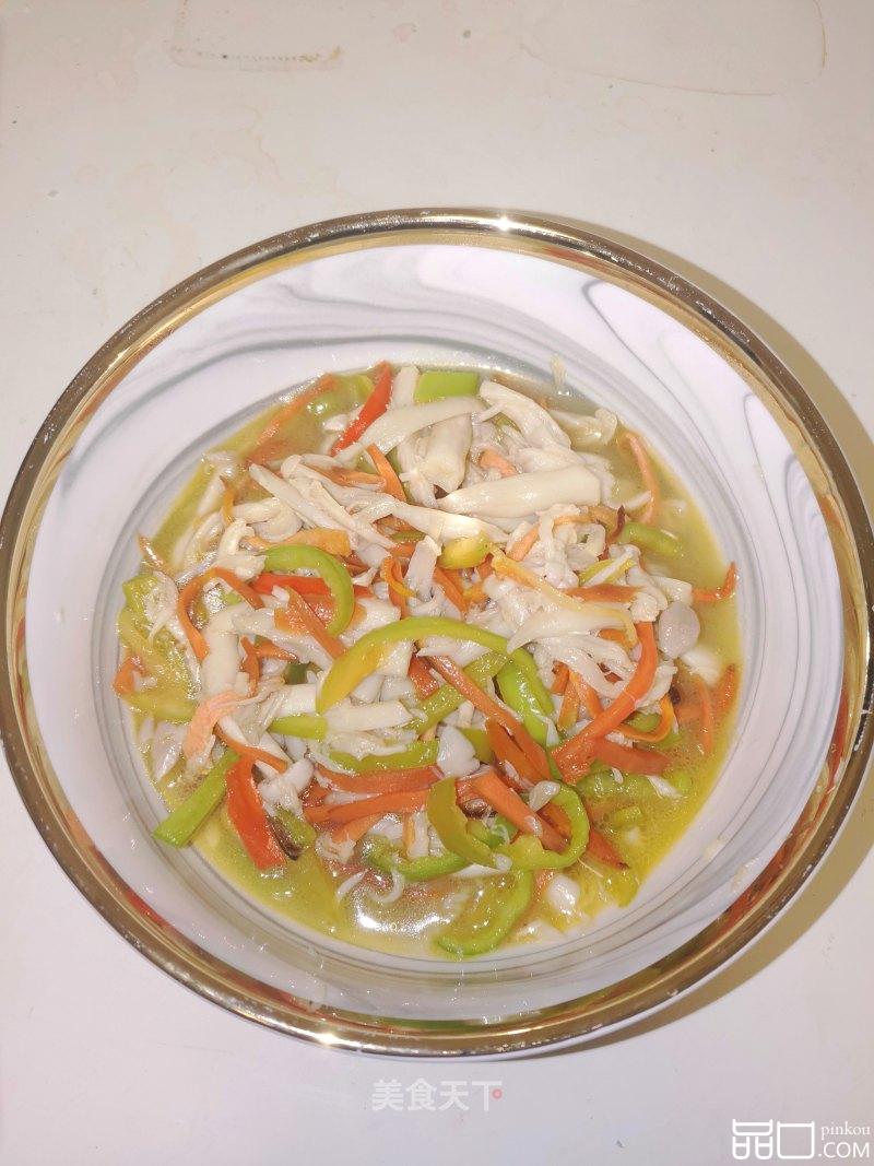 小炒海鲜菇