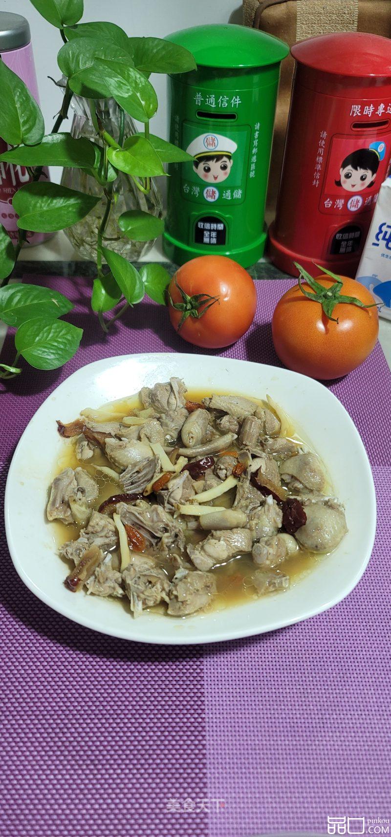 当归水蒸鸽子