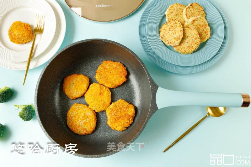 蔬菜鸡肉饼