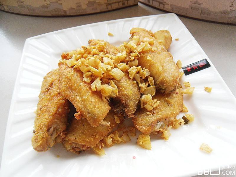 金蒜鸡翅