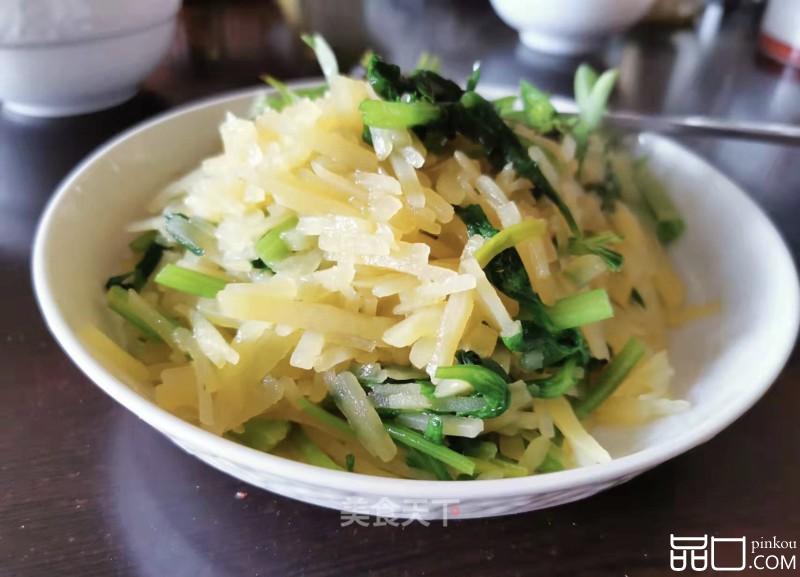 香芹炒土豆丝