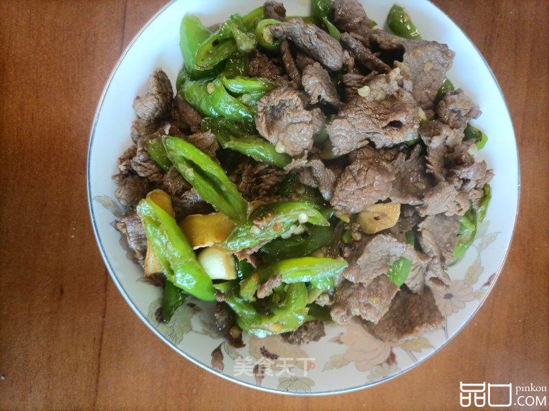 辣椒炒驴肉
