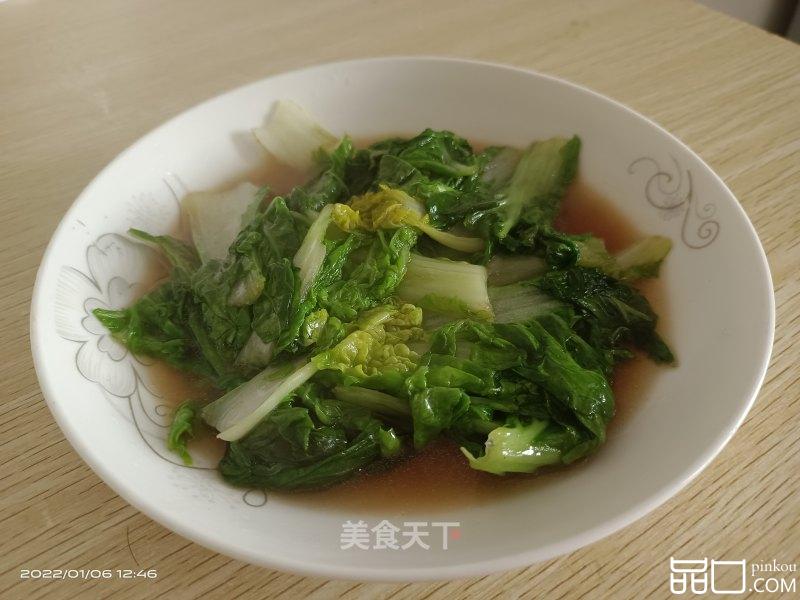 素炒小白菜