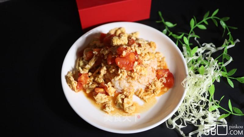 西红柿鸡蛋盖烧饭
