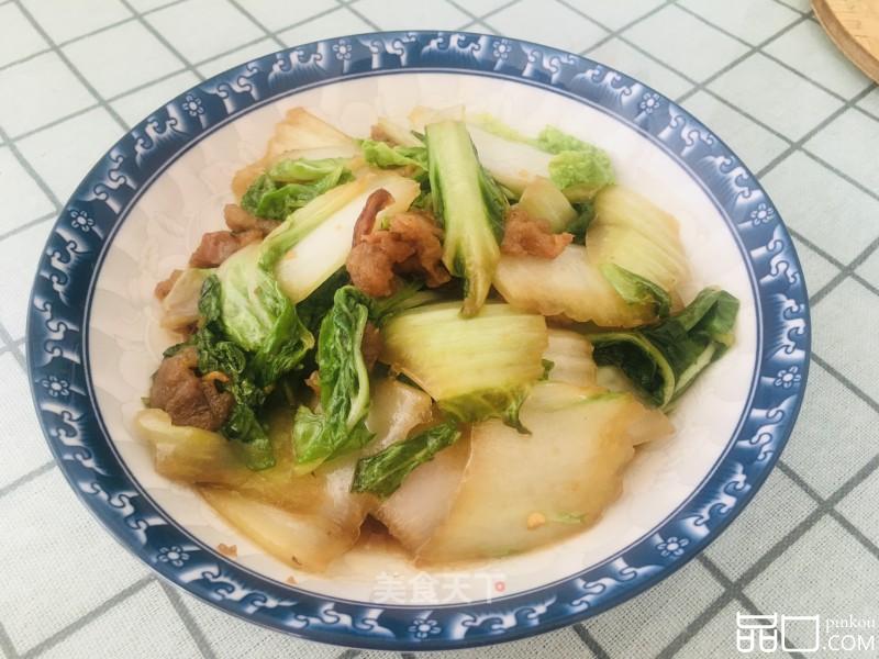 油滋啦炒白菜