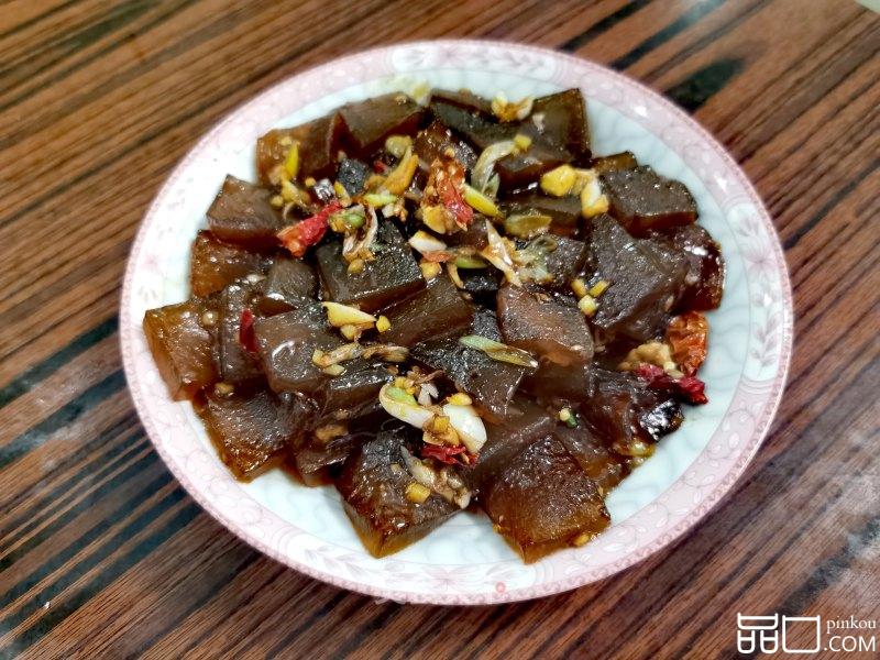 家常炒凉粉