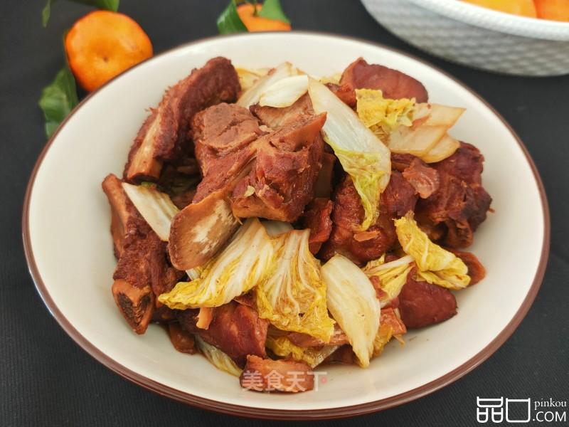 白菜烩排骨