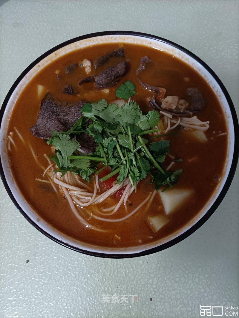 番茄土豆肥牛汤