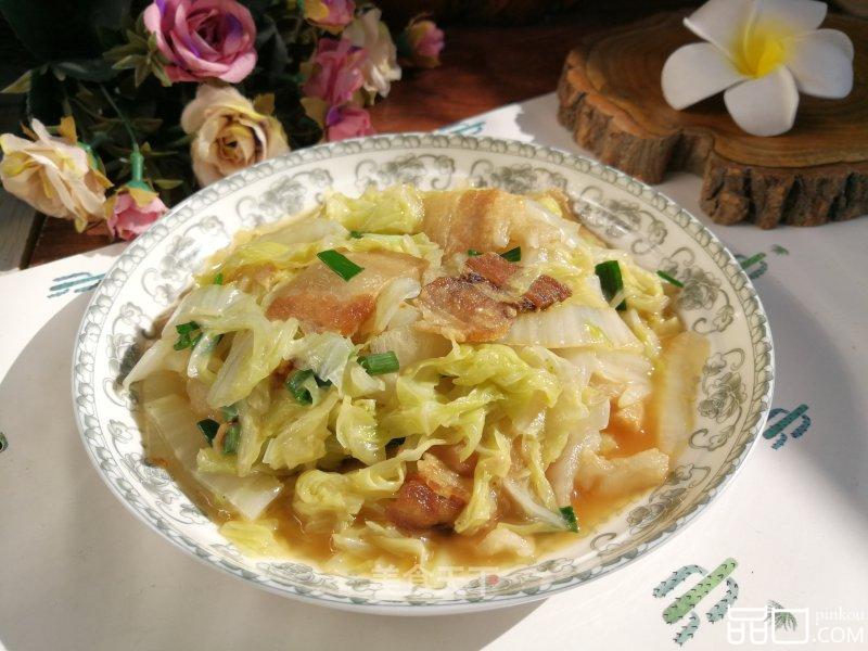 回锅肉炒白菜