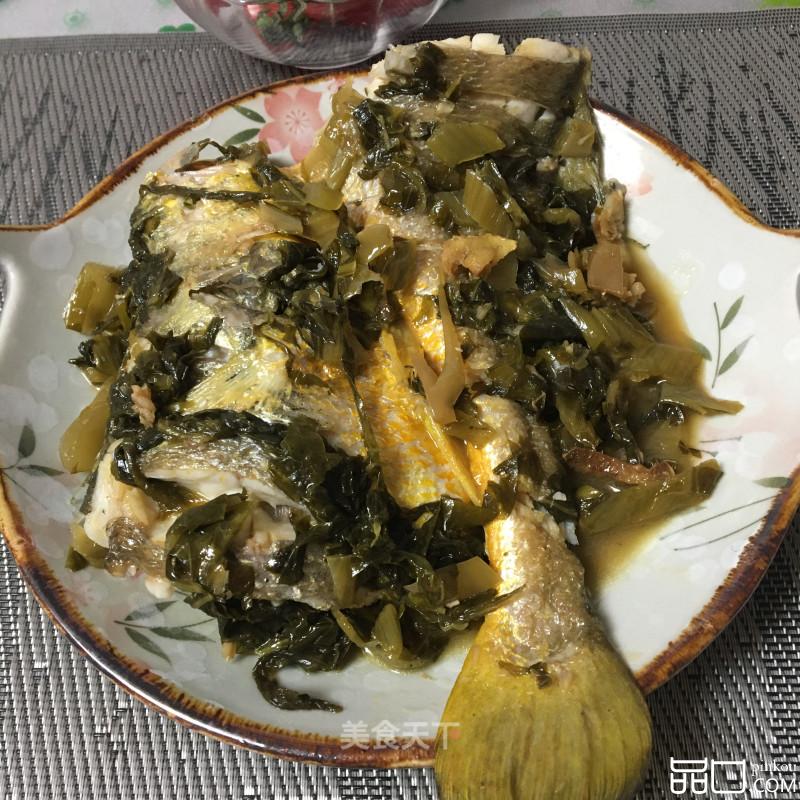 酸菜烧黄花鱼