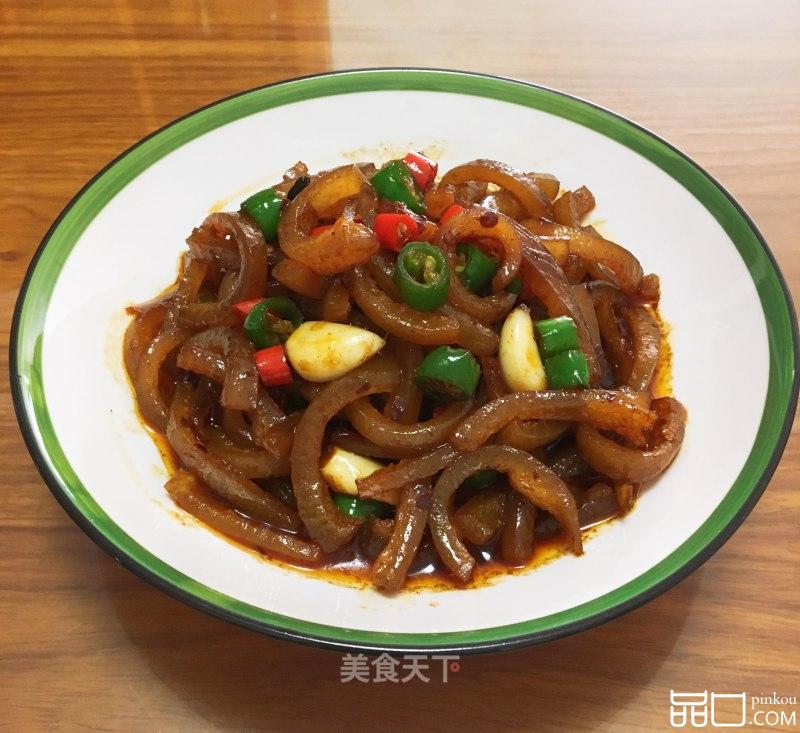 老干妈炒猪皮