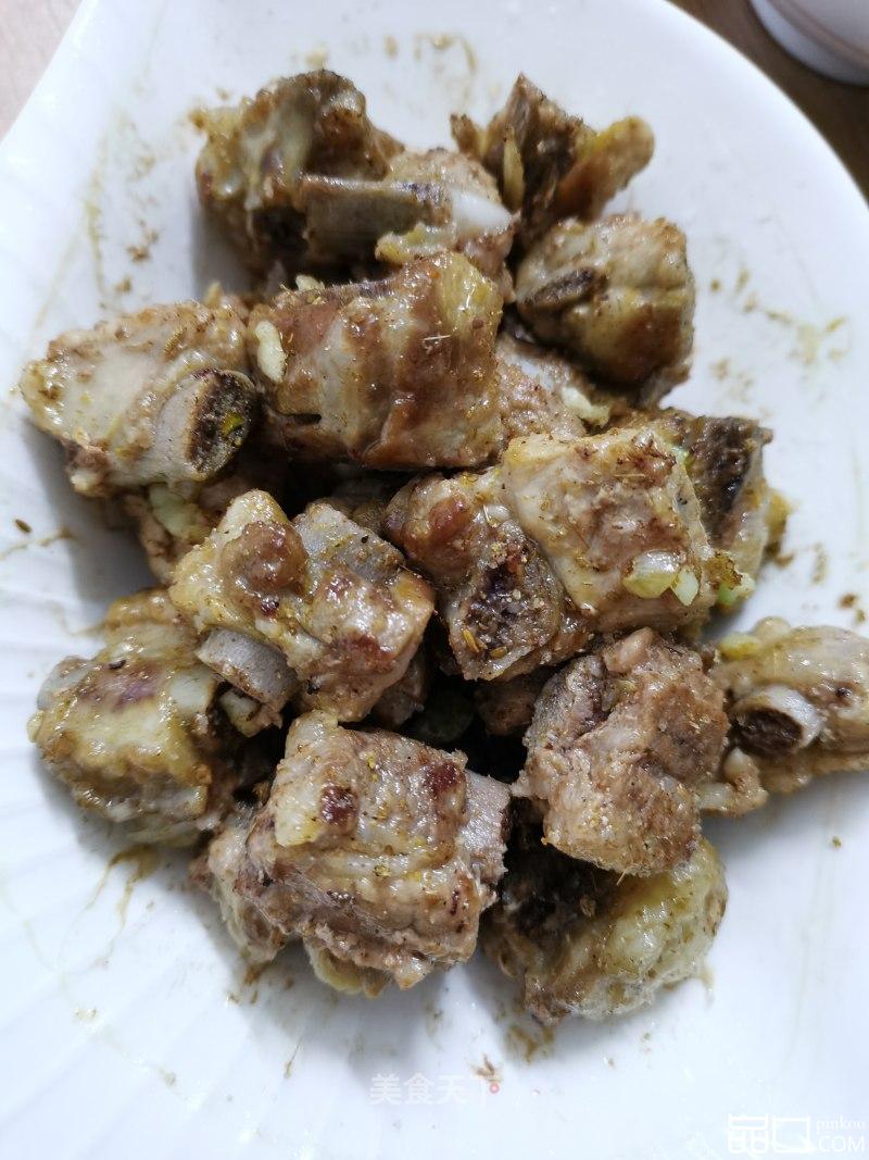 软烂的椒盐排骨