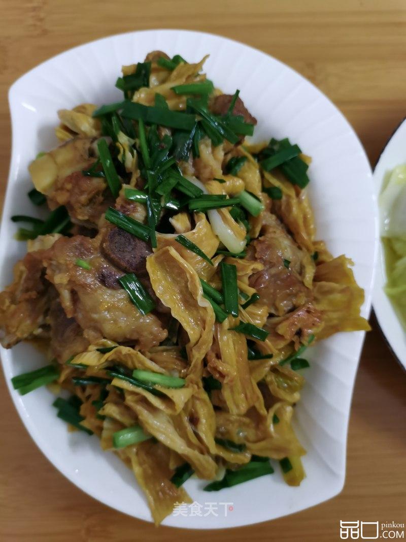 排骨炒腐竹