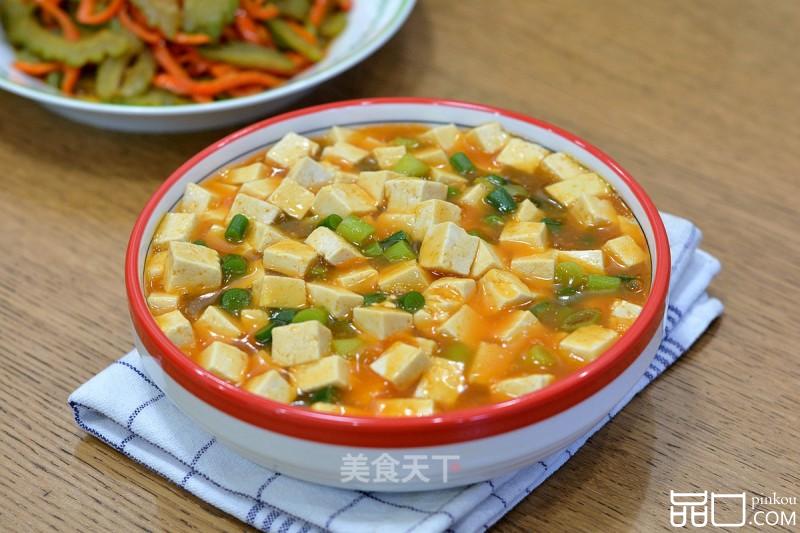 麻辣蒜薹豆腐