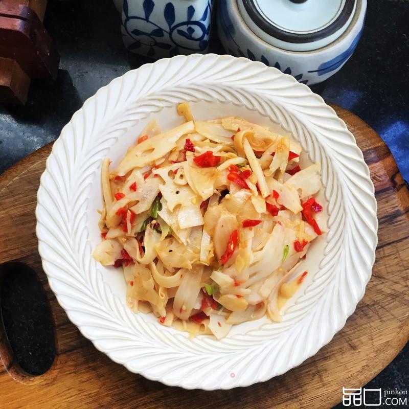 剁椒炒藕片