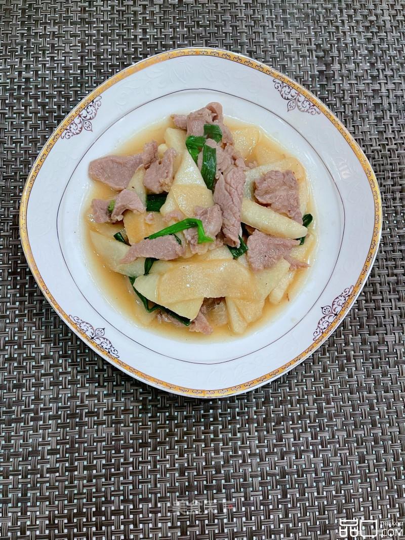 沙葛炒肉
