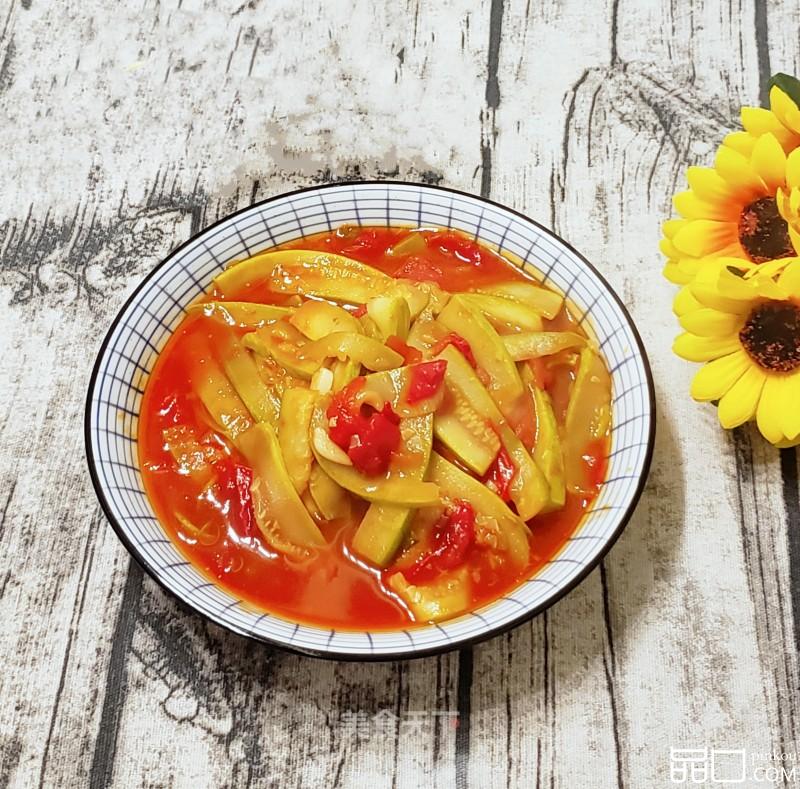 清甜入味的番茄西葫芦