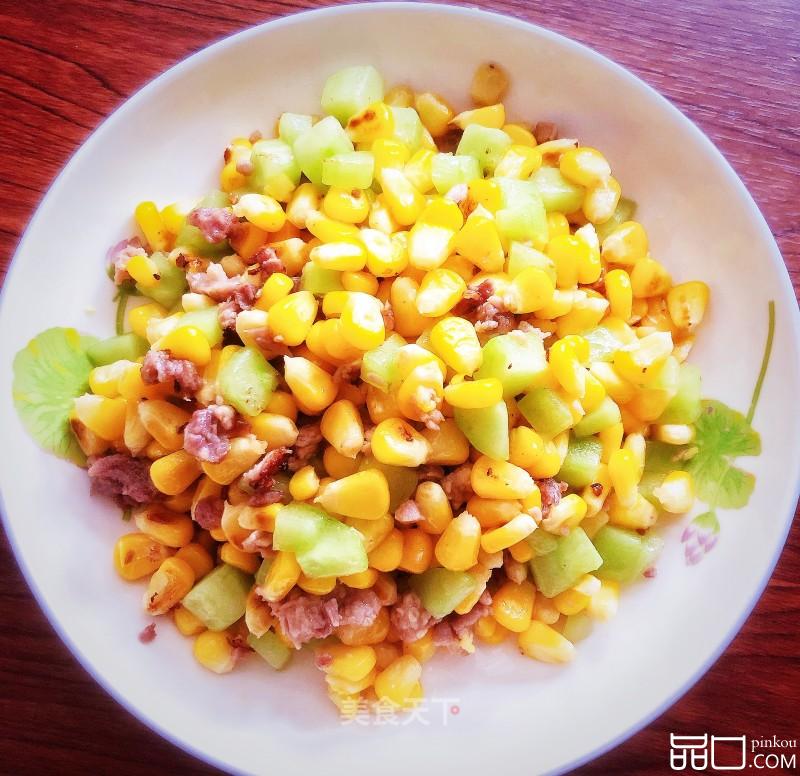 碎肉玉米