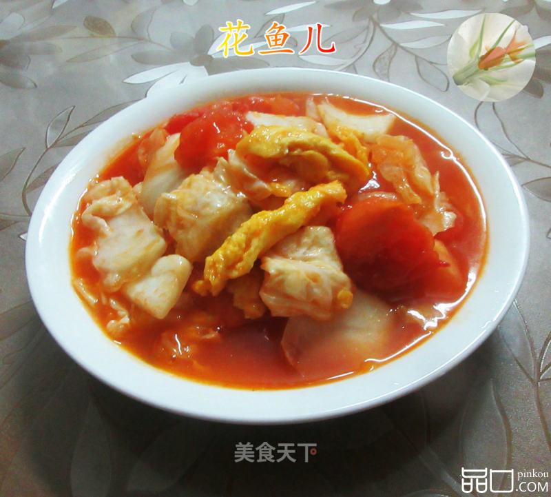 鸡蛋番茄炒大白菜