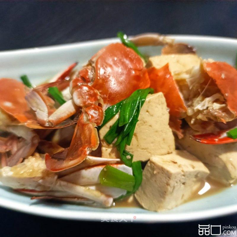 梭子蟹炖豆腐