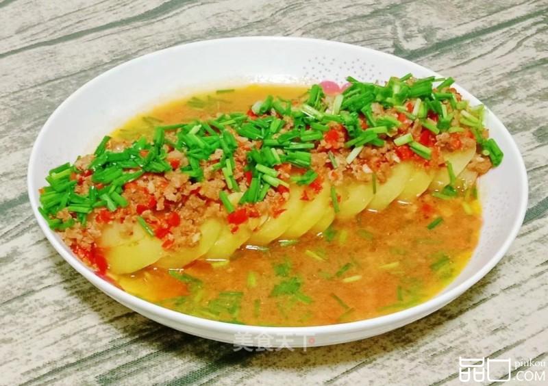 肉末蒸土豆