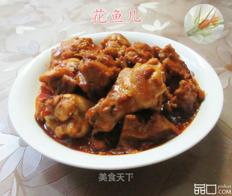 烤麸烧鸡翅根