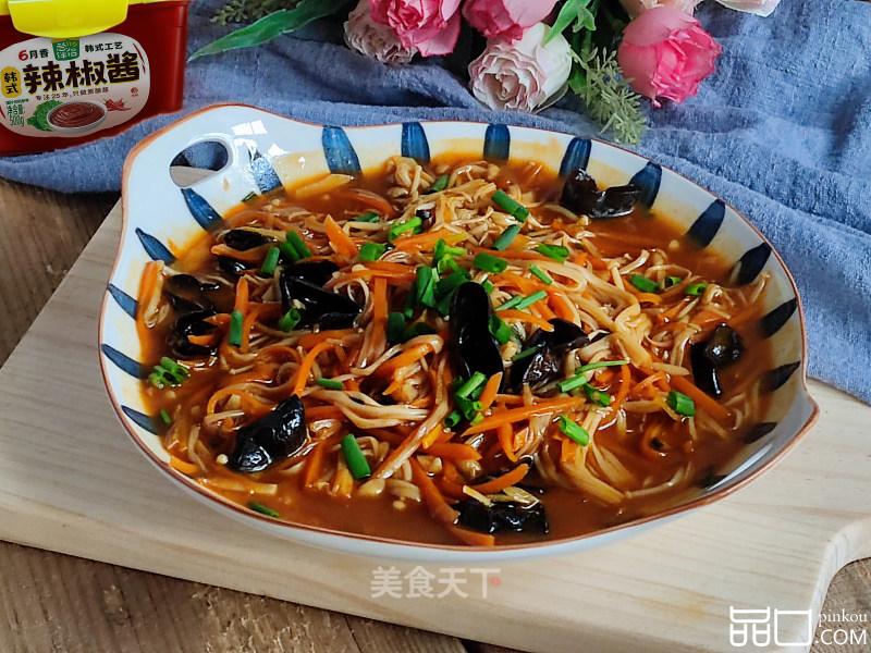 鱼香金针菇