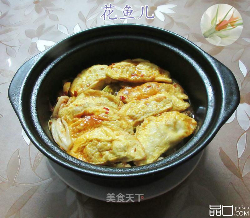 蛋饺大白菜鸡爪煲
