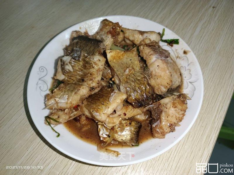 米酒焖鱼块